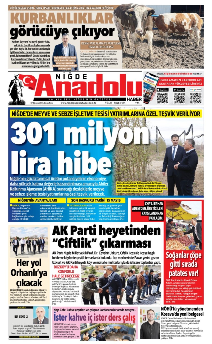  2026-04-27 Gazetesi