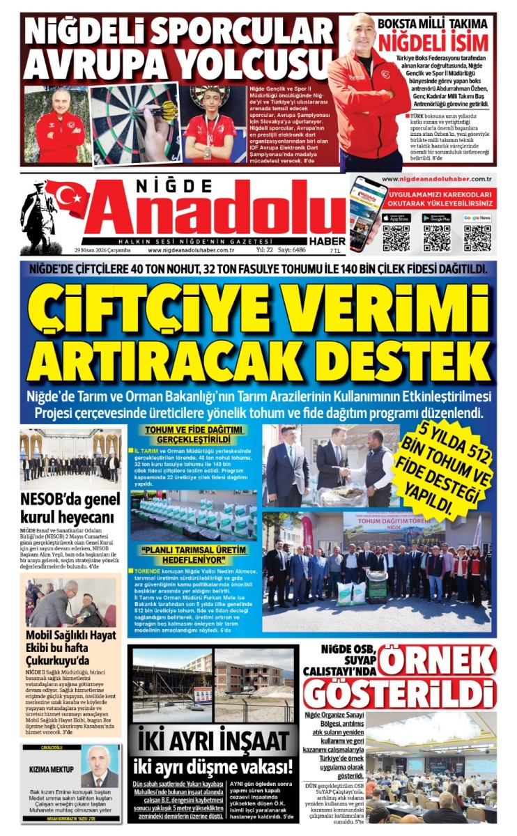  2026-04-29 Gazetesi