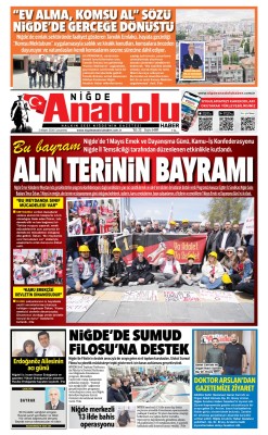 BUGÜNKÜ GAZETEMİZ