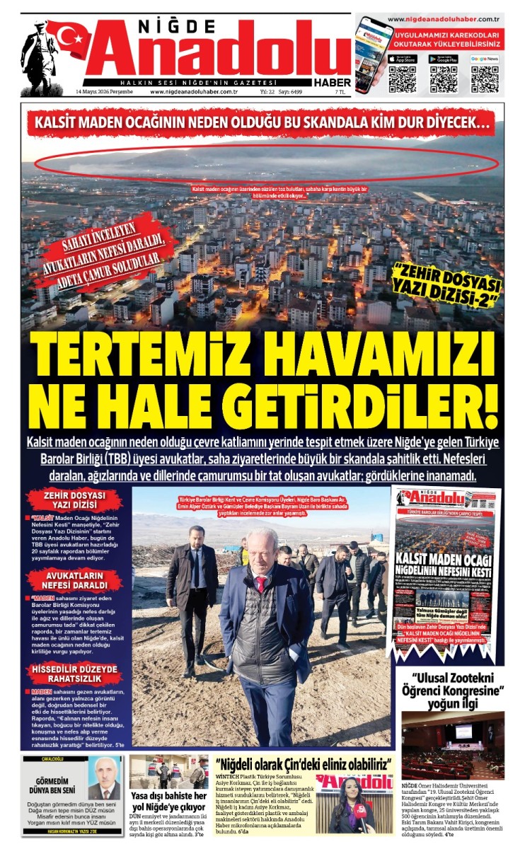 2026-05-14 Gazetesi