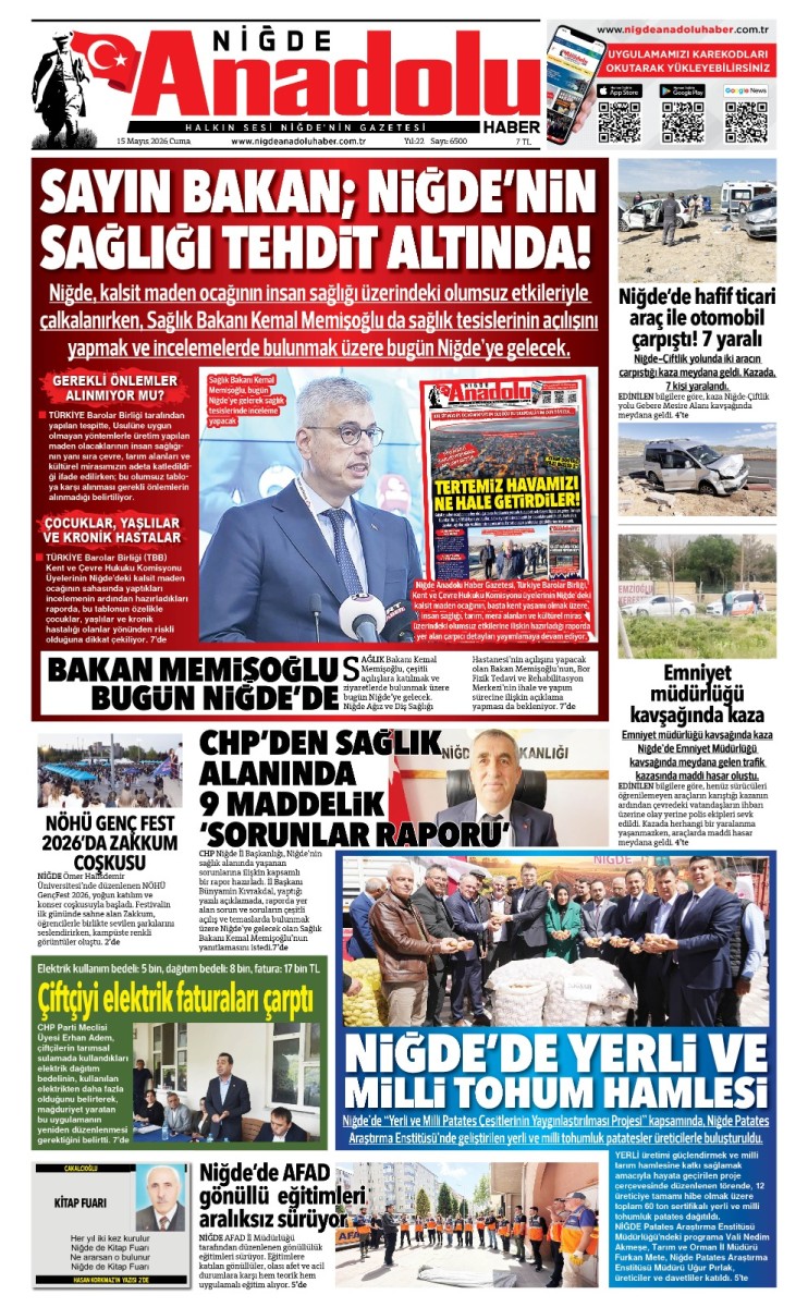  2026-05-15 Gazetesi