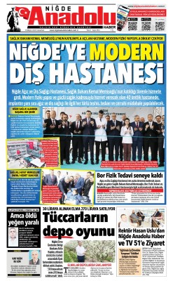 BUGÜNKÜ GAZETEMİZ