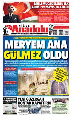 BUGÜNKÜ GAZETEMİZ