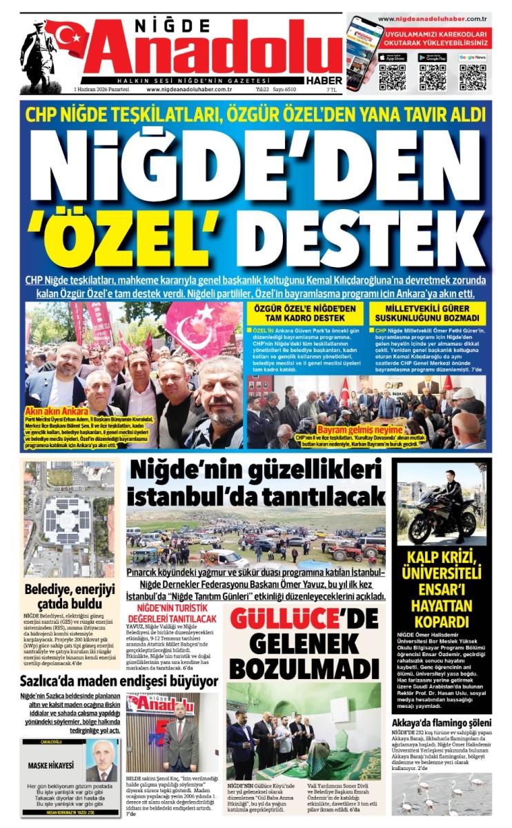  2026-06-01 Gazetesi
