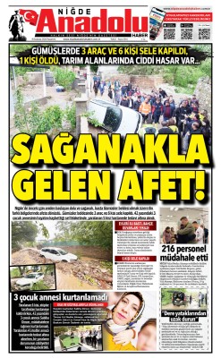 BUGÜNKÜ GAZETEMİZ