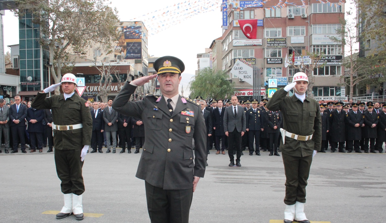 Gazi Mustafa Kemal Atatürk, Vefatının 86. Yılında Niğde’de Minnetle Anıldı