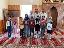 Gökbez Köyü’nde “Camiye Gel, Puanları Topla” Yarışmasının Hediyeleri Takdim Edildi