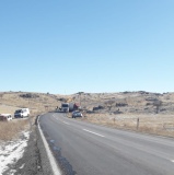 Gösterli Köyü Mevkiinde Tır Şarampole Uçtu