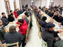 Güllüce Köyü'nde Kadir Gecesi bereketi