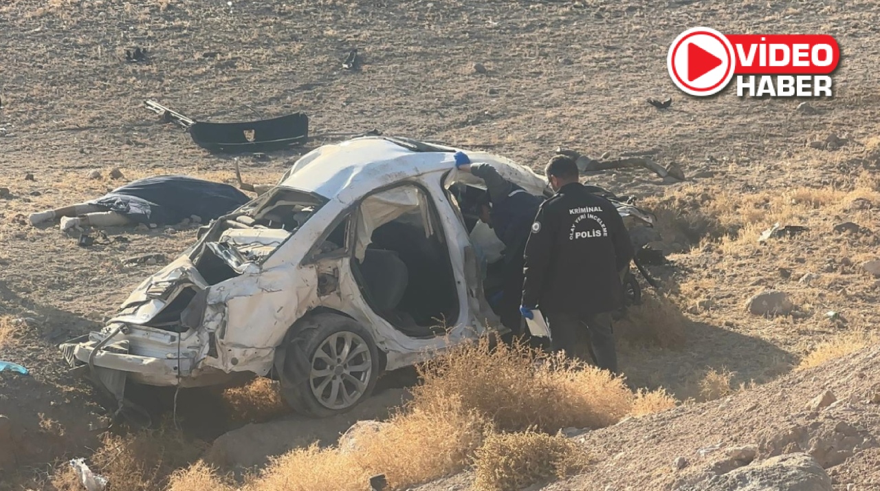 Gümüşler-Çiftlik bağlantı yolunda feci kaza : 2 ölü, 1 ağır yaralı 