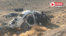 Gümüşler-Çiftlik bağlantı yolunda feci kaza : 2 ölü, 1 ağır yaralı 