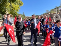 Gümüşler’de sağlık yaşam yürüyüşü düzenlendi