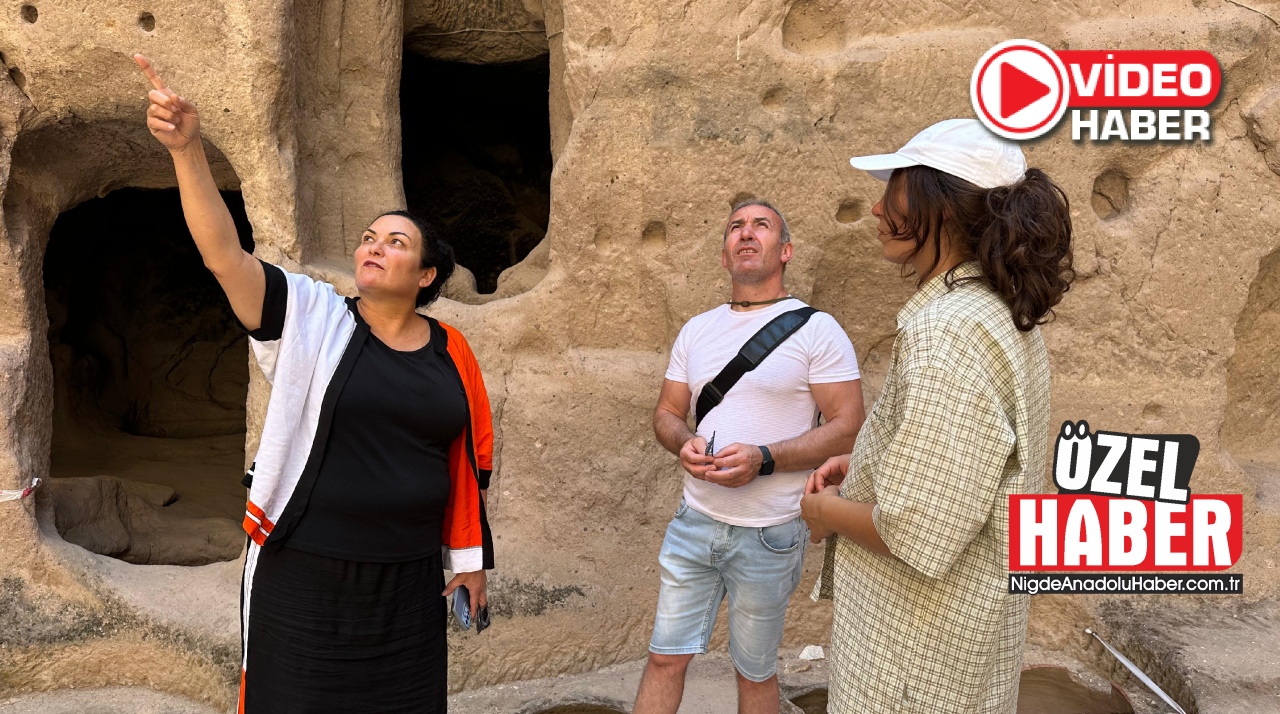 Gümüşler’de ziyaretçilere geçmişin izleri anlatıldı
