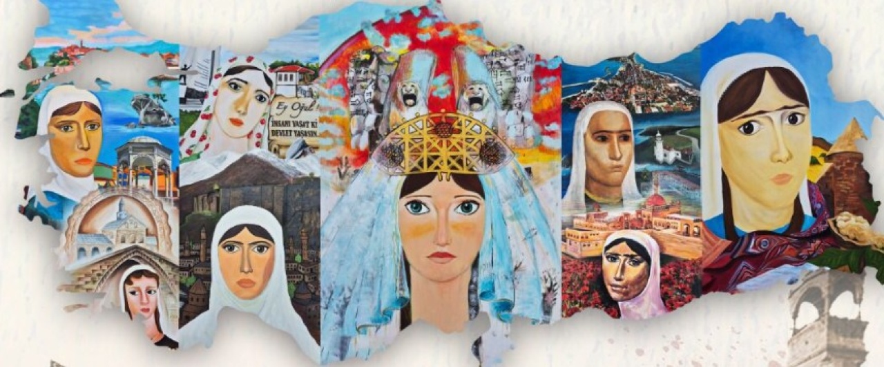 Gümüşler Manastırı’nda Öğretmenlerden Anlamlı Sanat Sergisi