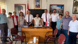 Gürer, Bor ADD yönetimiyle bir araya geldi
