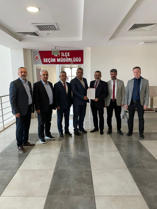Halil Demirdilek Mazbatasını Alarak Görevine Resmen Başladı