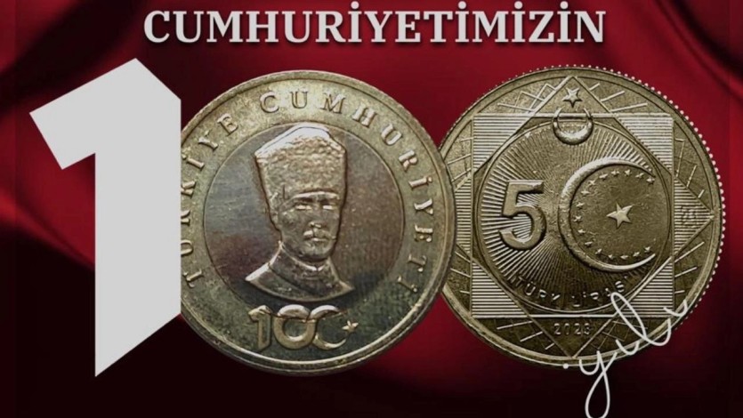 Hatıra amaçlı 100 milyon adet 5 Türk Lirası basıldı