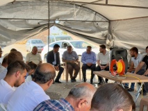 İl Başkanı Özdemir’den Şehit Enver Yaman’ın ailesine taziye ziyareti