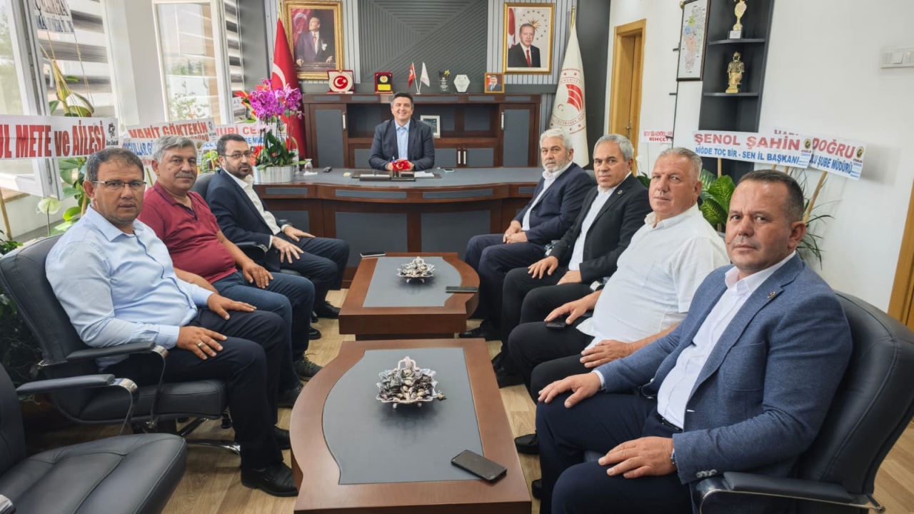 İl Genel Meclisinden Tarım İl Müdürü Furkan Mete’ye ziyaret