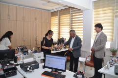 İl Müdürü Asım Baş, bayram sonrası personelle bayramlaştı