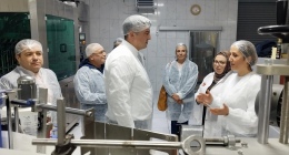 İl Müdürü Mete’den Sirke Üretim Tesisine Ziyaret