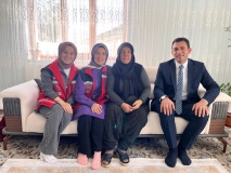 İl Müdürü Nurettin Kesler’den şehit ailesine ziyaret