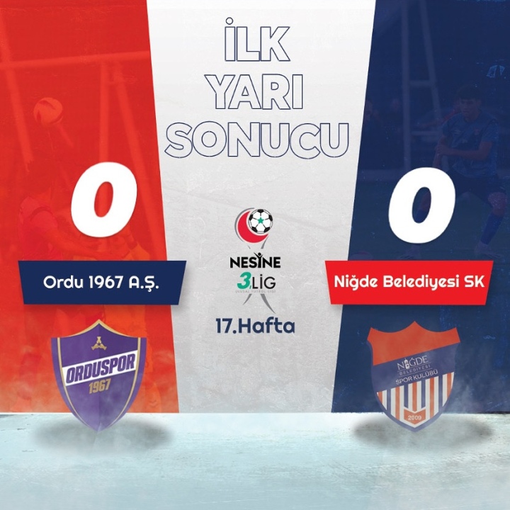 İlk Yarı 0-0