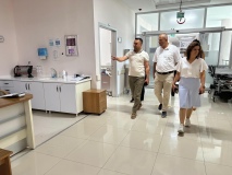 İnan’dan Çiftlik Devlet Hastanesi’ne ziyaret
