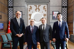 İş Bankası heyetinden Niğde Valisi Cahit Çelik’e ziyaret