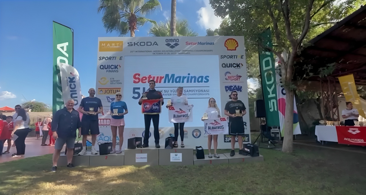 Jandarma Gücü Yüzme Takımı’ndan Marmaris’te madalya yağmuru