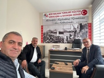 Kahraman ve Demirkol’dan Bor Balkan Türkleri Derneği’ne ziyaret