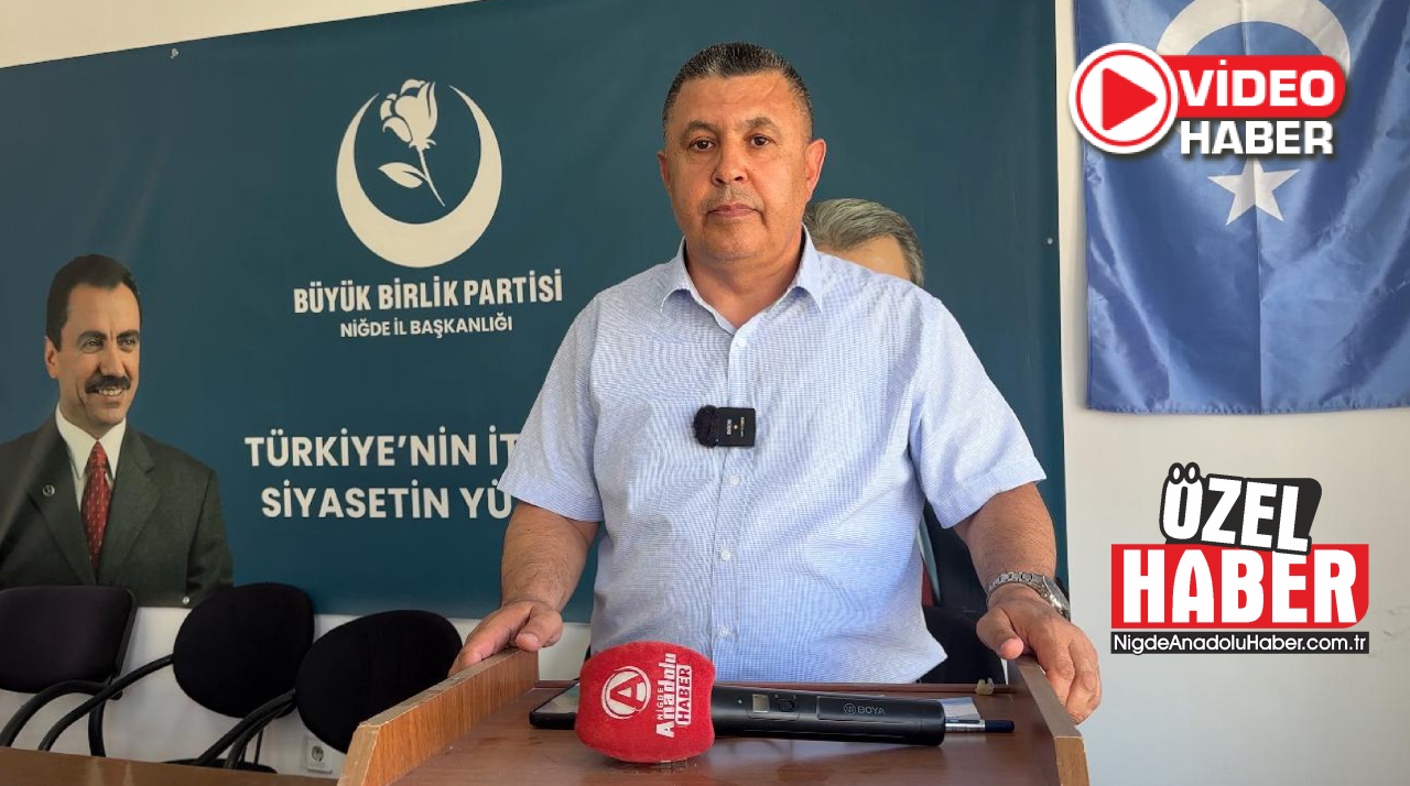 Karataş’tan sert eleştiri! “Niğde iyi yönetilmiyor”