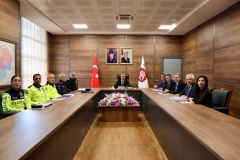 “Karayolu Trafik Güvenliği” toplantısı düzenlendi 