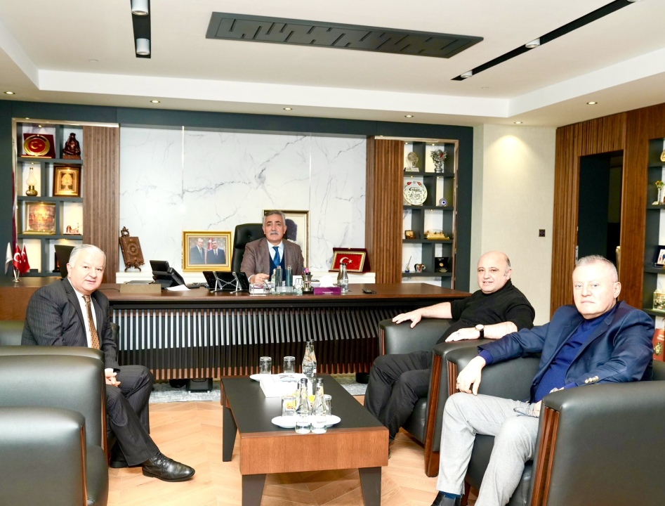 Kaymakam Duru’dan KGF Başkanı Erdoğan Özegen’e ziyaret