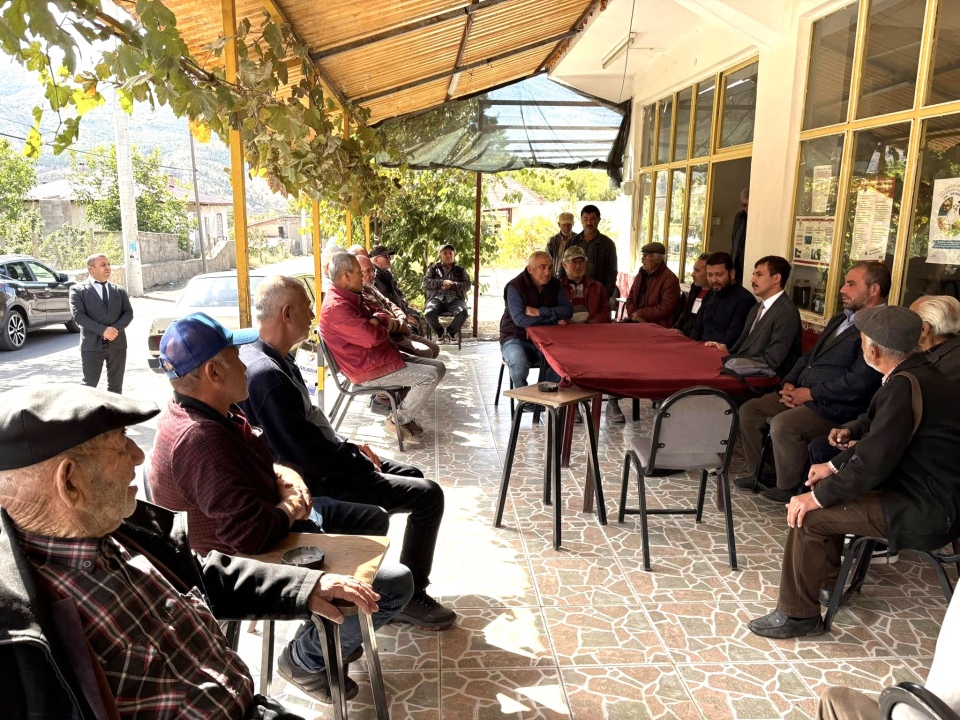 Kaymakam Gökçe, Beyağıl Köyü’nde vatandaşlarla buluştu