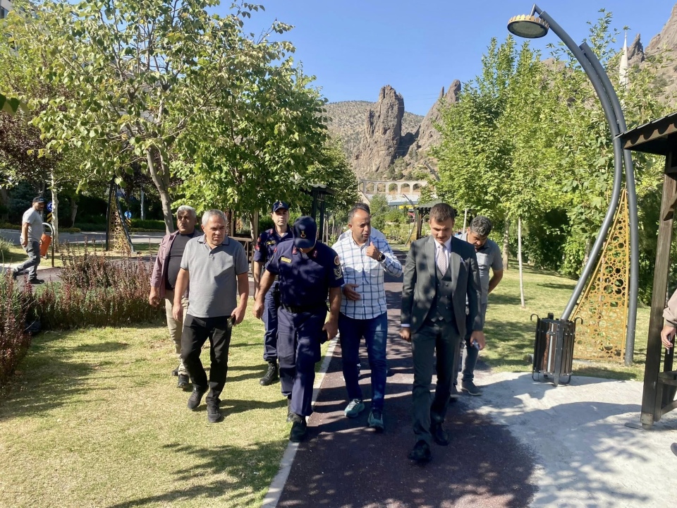 Kaymakam Gökçe’den Çiftehan’a Ziyaret