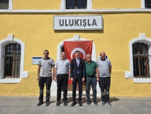Kaymakam Gökçe’den TCDD Ziyareti
