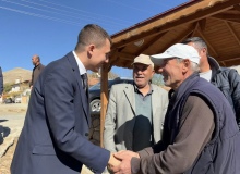 Kaymakam Gökçe, İmrahor Köyü’nde vatandaşlarla buluştu