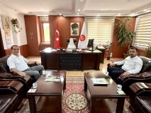 Kayseri İl Müftüsü Ayvaz’dan Niğde Müftüsü Gün’e hayırlı olsun ziyareti