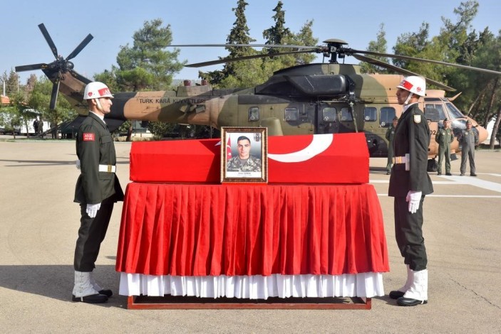 Kilis'te Niğdeli Şehit İçin Tören Düzenlendi 