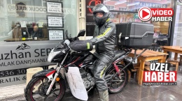 Kış Şartları Moto Kuryeleri Zorluyor