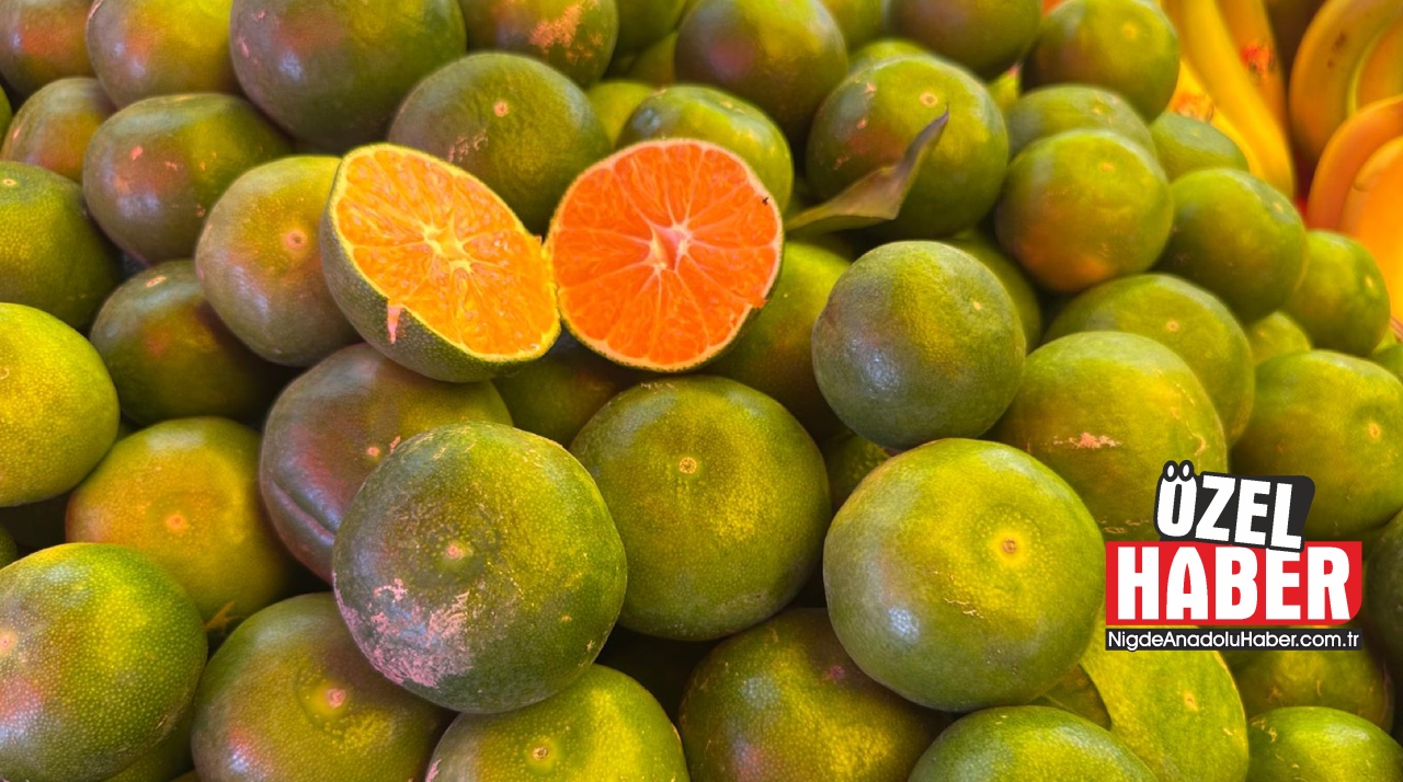 Kışın habercisi mandalina tezgahlardaki yerini aldı