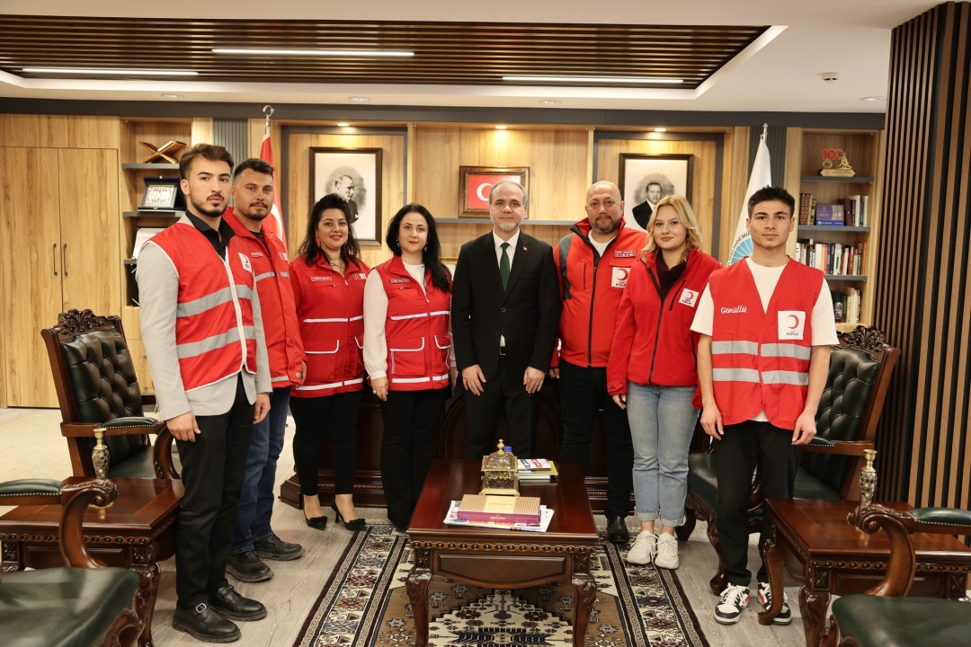 Kızılay’dan Usluya Ziyaret