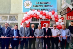 Konaklı Patates Üretimi İşletme Kooperatifi açıldı