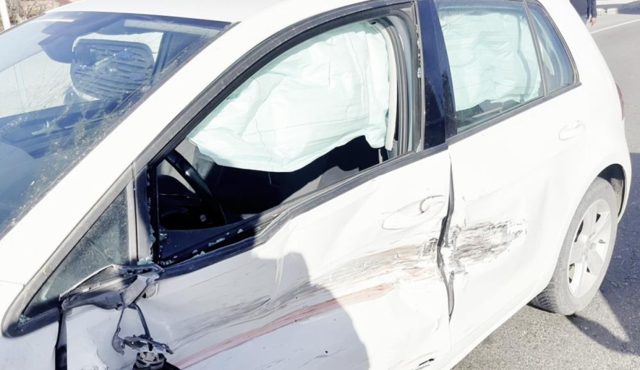 Kontrolden Çıkan Araç Kazaya Neden Oldu: 1 Yaralı