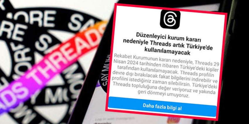 Kullanıcılarına kötü haber… THREADS TÜRKİYE'DE KAPATILIYOR!