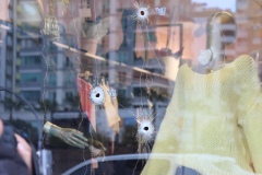 Kurşun yağdırdılar