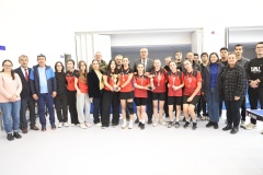 Masa Tenisi Müsabakasında  Bor Şehit Ramazan Konuş Fen Lisesi birinci oldu