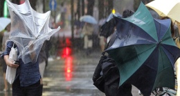 Meteorolojiden kuvvetli yağış ve fırtına uyarısı