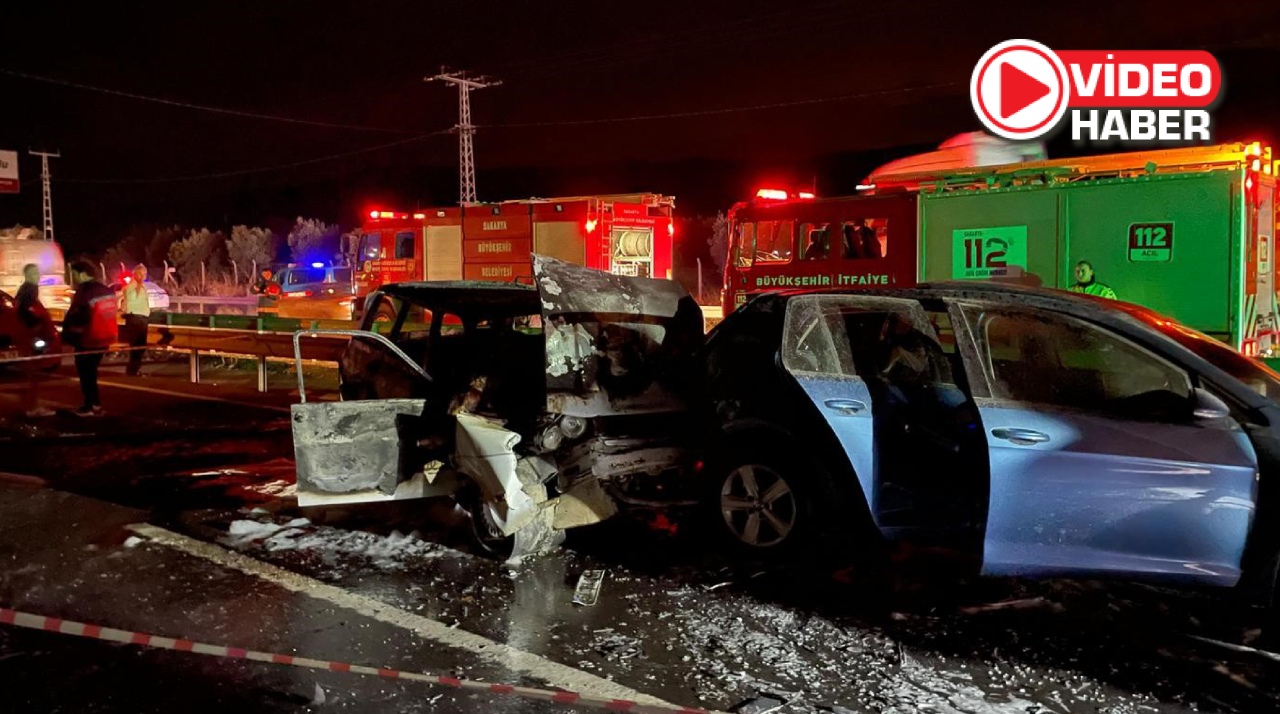 Meydana Gelen Feci Kazada Kadın Alevler İçinde Kalarak Hayatını Kaybetti!